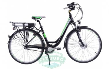 Электровелосипед Ecobahn GW2007 BLACK AQUA E-City 700C 3s Электровелосипед Ecobahn GW2007 BLACK AQUA E-City 700C 3s