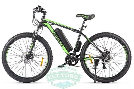 Eltreco XT 600 D черно-зеленый сбоку Eltreco XT 600 D черно-зеленый сбоку