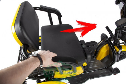 Электротрицикл Rutrike Бумеранг 1