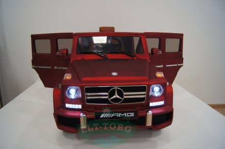 Электромобиль RiverToys Mercedes-Benz G63-CHERRY-MATT