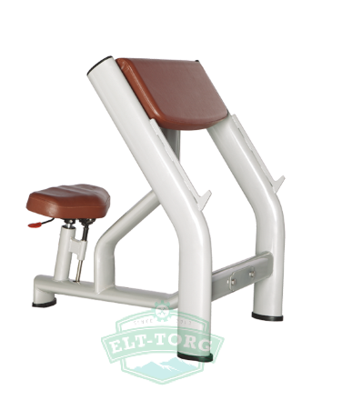 BRONZE GYM H-040A Скамья Скотта (КОРИЧНЕВЫЙ)