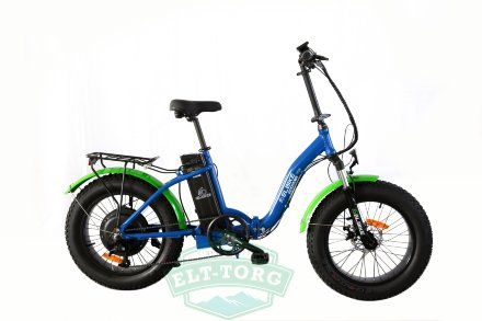 Elbike Taiga 1 Vip сине-зеленый сбоку Elbike Taiga 1 Vip сине-зеленый сбоку