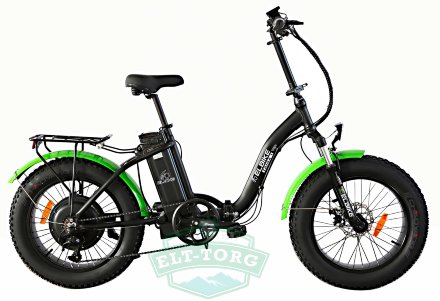 Elbike Taiga 1 Vip черно-зеленый Elbike Taiga 1 Vip черно-зеленый