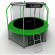 Батут i-JUMP Elegant 10ft 3,06м с нижней сетью и лестницей (green) Батут i-JUMP Elegant 10ft 3,06м с нижней сетью и лестницей (green)