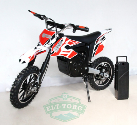 Электромотоцикл GreenCamel Питбайк DB100, 24V 500W R14 быстросъемная батарея Электромотоцикл GreenCamel Питбайк DB100, 24V 500W R14 быстросъемная батарея