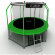 Батут i-JUMP Elegant 12ft 3,66м с нижней сетью и лестницей (green) Батут i-JUMP Elegant 12ft 3,66м с нижней сетью и лестницей (green)