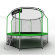Батут i-JUMP Elegant 12ft 3,66м с нижней сетью и лестницей (green) Батут i-JUMP Elegant 12ft 3,66м с нижней сетью и лестницей (green)