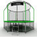 Батут i-JUMP Elegant 12ft 3,66м с нижней сетью и лестницей (green) Батут i-JUMP Elegant 12ft 3,66м с нижней сетью и лестницей (green)