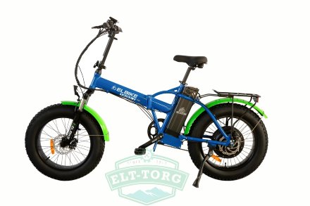 Elbike Taiga 2 Vip синий сбоку Elbike Taiga 2 Vip синий сбоку