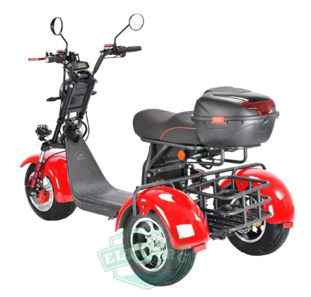 Трехколесный электроскутер Citycoco WS-PRO+ TRIKE 3000W Трехколесный электроскутер Citycoco WS-PRO+ TRIKE 3000W