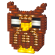 Светящийся конструктор Lego Птица