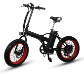 Электровелосипед CYBERBIKE FAT 350W красный/черный Электровелосипед CYBERBIKE FAT 350W красный/черный
