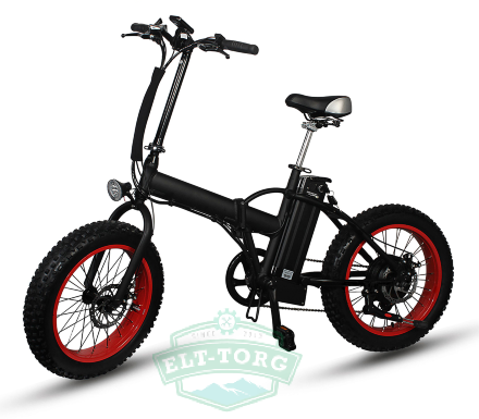 Электровелосипед CYBERBIKE FAT 350W красный/черный Электровелосипед CYBERBIKE FAT 350W красный/черный