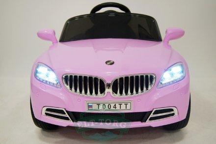 Электромобиль RiverToys BMW T004TT-pink Электромобиль RiverToys BMW T004TT-pink