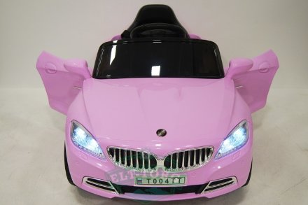 Электромобиль RiverToys BMW T004TT-pink Электромобиль RiverToys BMW T004TT-pink