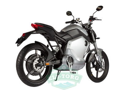Электромотоцикл Soco Super TS 1950w серебристый Электромотоцикл Soco Super TS 1950w серебристый