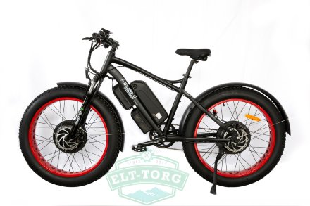 Elbike Phantom Twix черный сбоку Elbike Phantom Twix черный сбоку