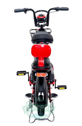Elbike Dacha mini 20 красный сзади Elbike Dacha mini 20 красный сзади