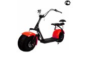 Электроскутер ElectroTown Citycoco harley double seat Красный original Электроскутер ElectroTown Citycoco harley double seat Красный original