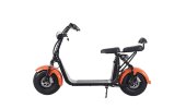 Электроскутер ElectroTown Citycoco X7 (Double Seat) Оранжевый original Электроскутер ElectroTown Citycoco X7 (Double Seat) Оранжевый original