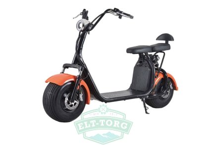 Электроскутер ElectroTown Citycoco X7 Оранжевый Электроскутер ElectroTown Citycoco X7 Оранжевый