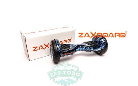 Гироскутер ZAXBOARD ZX-10 lite Синий огонь Гироскутер ZAXBOARD ZX-10 lite Синий огонь