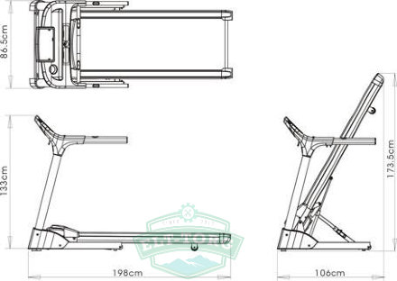 Беговая дорожка MAXFIT 26 2