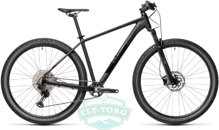 Электровелосипед CUBE 2021 ATTENTION SL 27.5  black´n´grey  16"