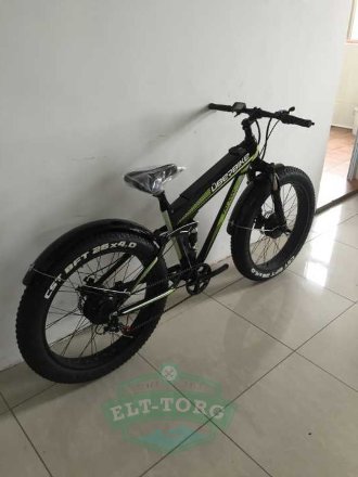 Горный электровелосипед внедорожник Uberbike Dual 1000w black Горный электровелосипед внедорожник Uberbike Dual 1000w black