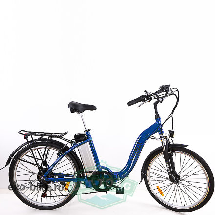 Складной электровелосипед Elbike Galant Big Standart  Blue Голубой