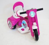 Электромобиль RiverToys MOTO X222XX-WHITE-PINK Электромобиль RiverToys MOTO X222XX-WHITE-PINK