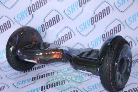 Гироскутер SkyBoard SUV APP 10,5 Черный Огонь Гироскутер SkyBoard SUV APP 10,5 Черный Огонь