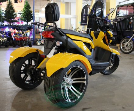 Электротрицикл Mytoy Sport 1000 W Желтый Электротрицикл Mytoy Sport 1000 W Желтый