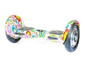 Гироскутер Ruswheel Десятка 700W (цветы) Гироскутер Ruswheel Десятка 700W (цветы)