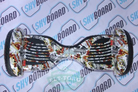Гироскутер SkyBoard SUV APP 10,5 Черепа Гироскутер SkyBoard SUV APP 10,5 Черепа