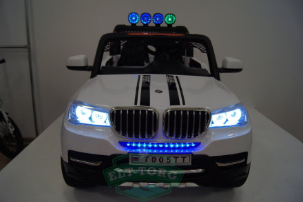 Электромобиль RiverToys BMW T005TT-4*4-white