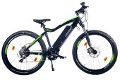 Электровелосипед LEISGER MI5 500W черный зеленый Электровелосипед LEISGER MI5 500W черный зеленый