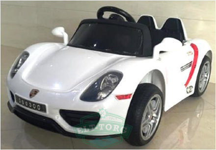 Электромобиль RiverToys Porshe O003OO-VIP-WHITE Электромобиль RiverToys Porshe O003OO-VIP-WHITE