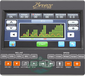 BRONZE GYM T801 LC TFT Беговая дорожка BRONZE GYM T801 LC TFT Беговая дорожка