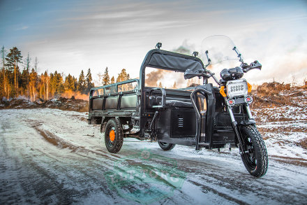 Грузовая электрическая тележка Rutrike D4 1800 60V1500W LUX