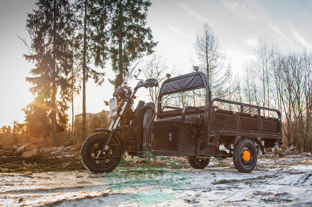 Грузовая электрическая тележка Rutrike D4 1800 60V1500W LUX