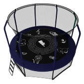 Батут UNIX line SUPREME GAME 8 ft (blue) Батут UNIX line SUPREME GAME 8 ft (blue)