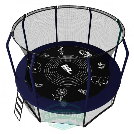 Батут UNIX line SUPREME GAME 10 ft (blue) Батут UNIX line SUPREME GAME 10 ft (blue)
