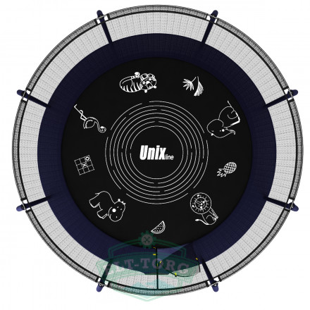 Батут UNIX line SUPREME GAME 10 ft (blue) Батут UNIX line SUPREME GAME 10 ft (blue)