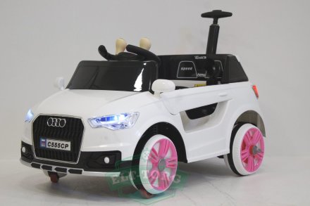 Электромобиль RiverToys ХОДУНКИ C555CP-white