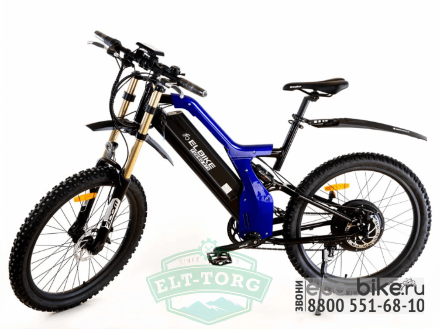 Электровелосипед двухподвес Elbike Turbo R-75 1500W