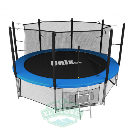 Батут UNIX line 14 ft inside (blue) Батут UNIX line 14 ft inside (blue)