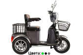 Пассажирский электроцикл Rutrike S1 V2 с большой корзиной