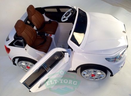 Электромобиль RiverToys BMW M333MM-WHITE Электромобиль RiverToys BMW M333MM-WHITE