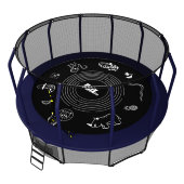 Батут UNIX line SUPREME GAME 12 ft (blue) Батут UNIX line SUPREME GAME 12 ft (blue)